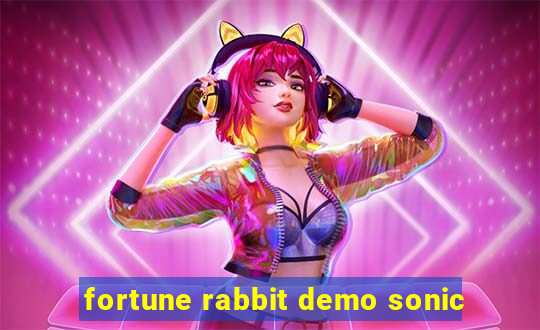 fortune rabbit demo sonic